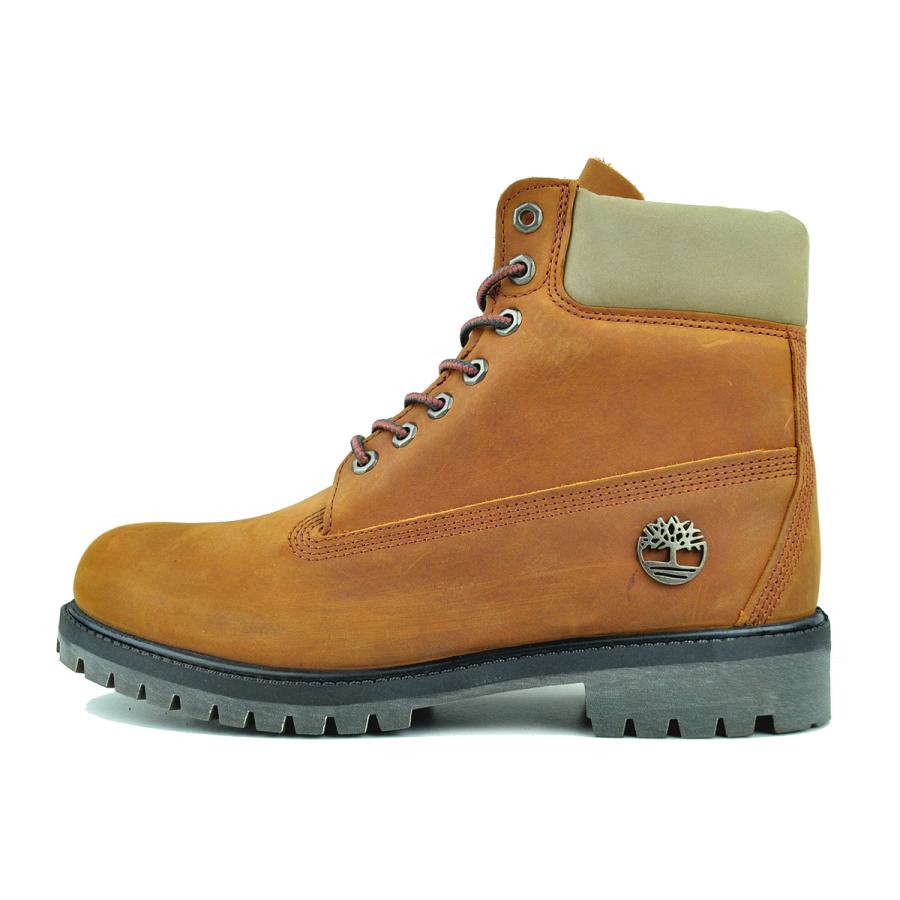 イエローブーツ Timberland 6INCH PREMIUM BOOTS MEDIUM ORANGE FULL