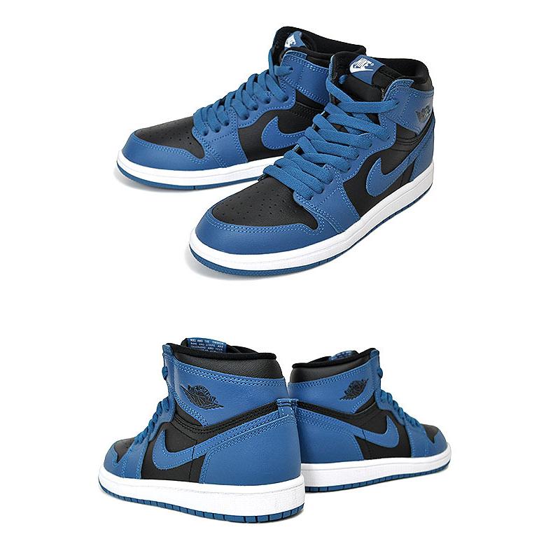 エア ジョーダン 1 NIKE JORDAN RETRO HIGH OG (PS) dk marina blue 