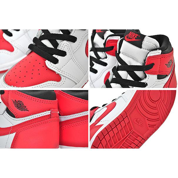 エア ジョーダン 1 NIKE JORDAN HI OG (TD) white/university エア ジョーダン 1 NIKE JORDAN HI OG (TD) white/university
