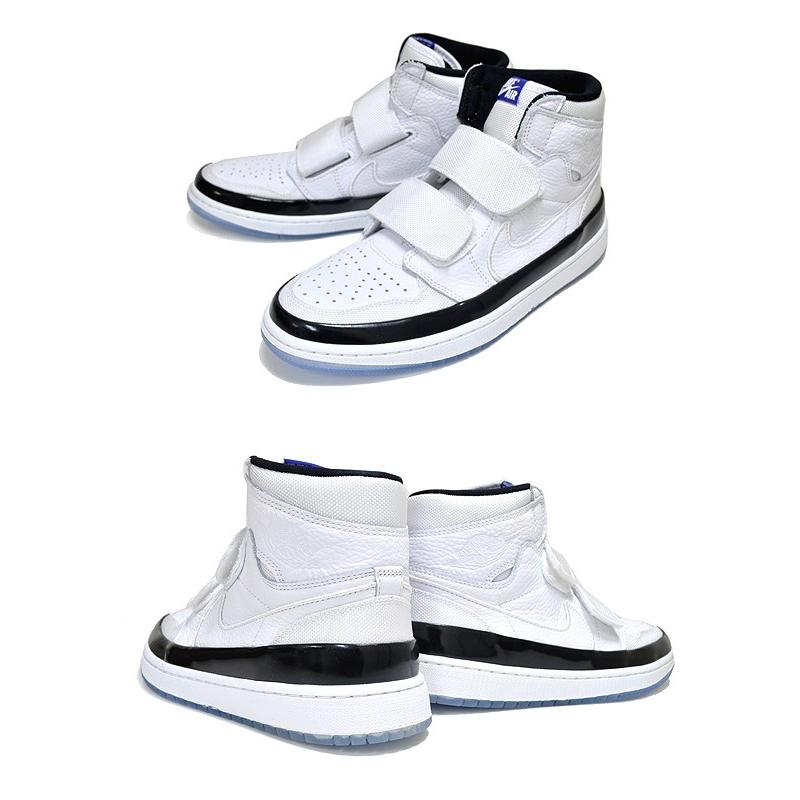 NIKE AIR JORDAN 1 RETRO HI DOUBLE STRAP white/dark concord-black aq7924-107 ナイキ エアジョーダン 1 ダブルストラップ スニーカー AJ1 コンコルド｜limited-edition｜03