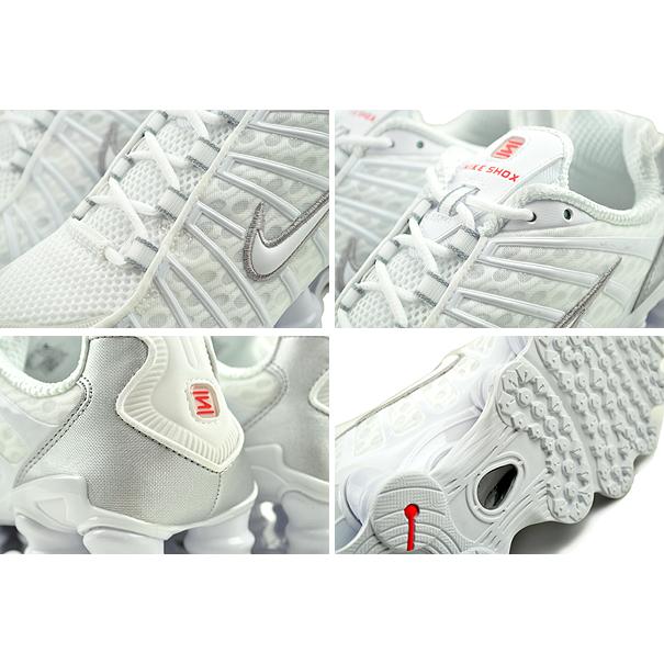 新品 正規品 NIKE WMNS SHOX TL ショックス ホワイト 楽天市場】NIKE WMNS SHOX TL white/white-metallic silver