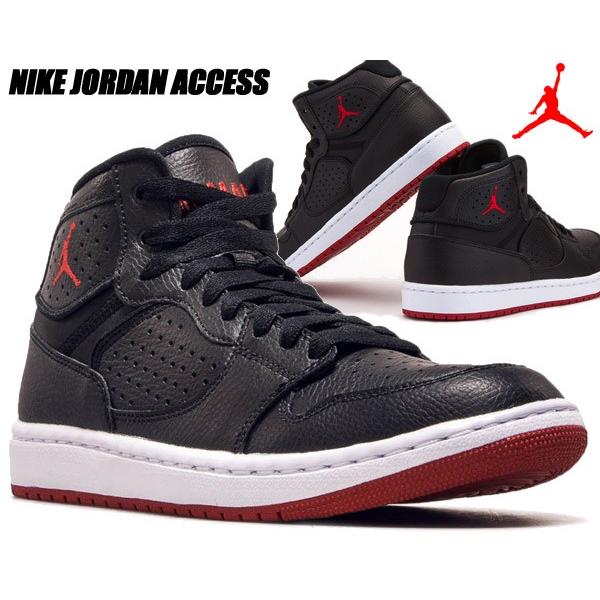 Jordan NIKE JORDAN ACCESS black/gym red-white ar3762-001 ナイキ