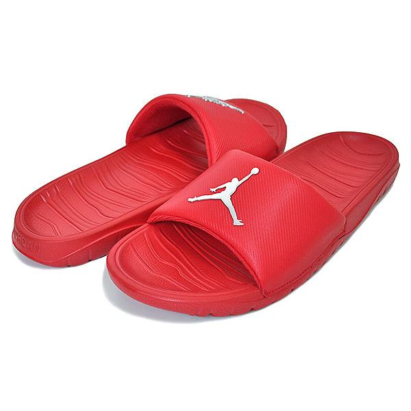 Jordan NIKE JORDAN BREAK SLIDE university red/metallic silver