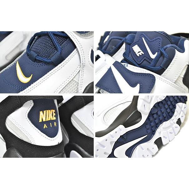 NIKE（ナイキ） NIKE AIR BARRAGE MID white/midnight navy-black 
