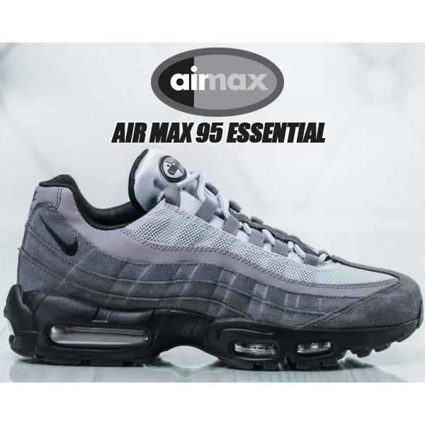 エア マックス 95 NIKE AIR MAX ESSENTIAL anthracite/black-wolf grey