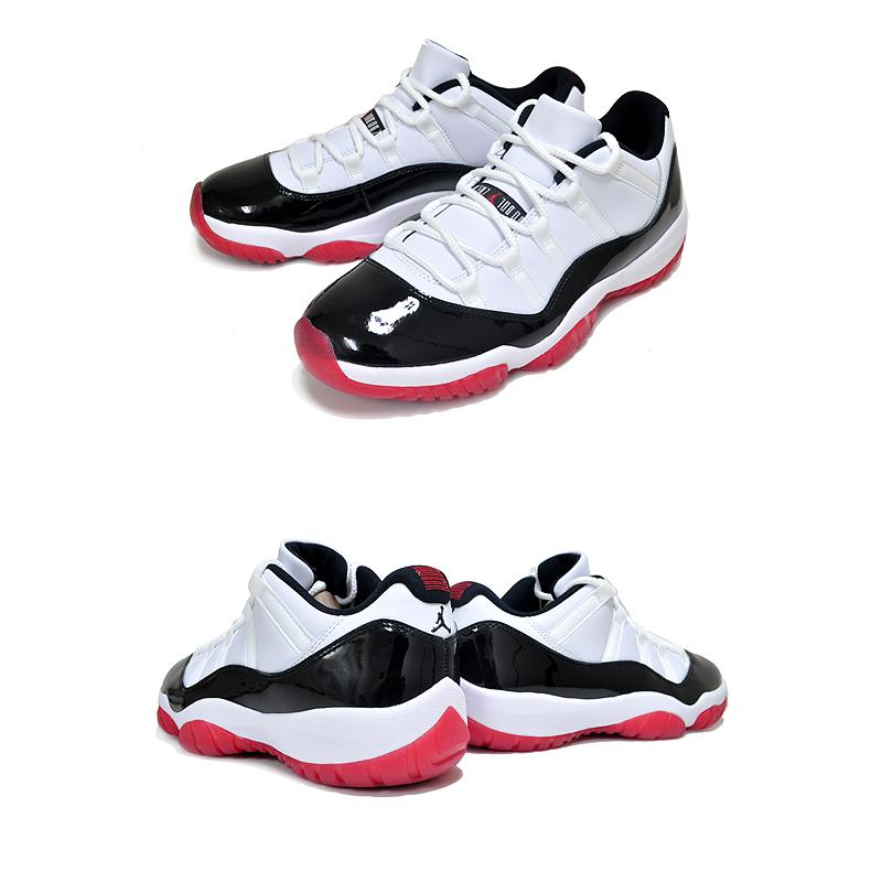 NIKE AIR JORDAN 11 RETRO LOW WHITE BRED white/university redblack av2187160 ナイキ エアジョーダン 11 ロー