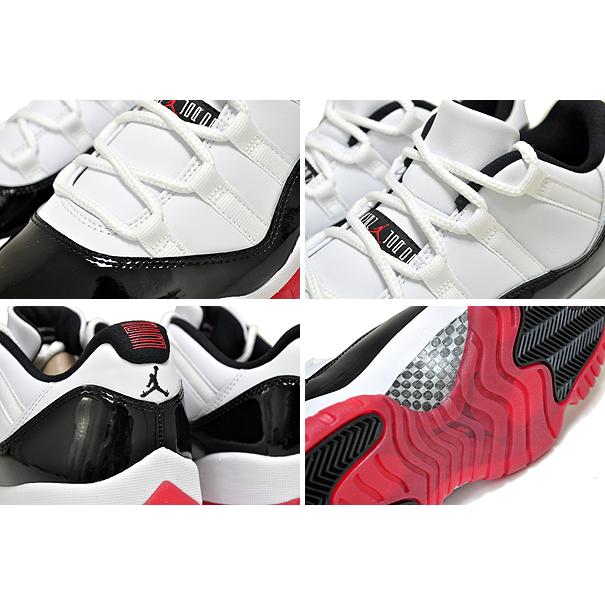 Jordan NIKE AIR JORDAN 11 RETRO LOW WHITE BRED white/university