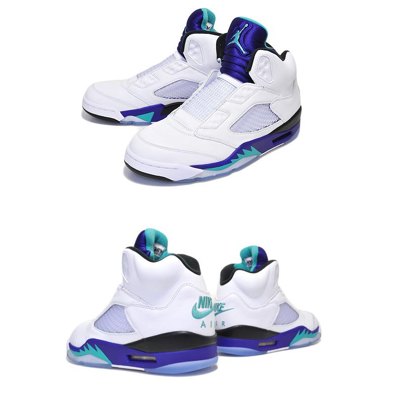 Jordan NIKE AIR JORDAN 5 RETRO NRG FRESH PRINCE white/new emerald