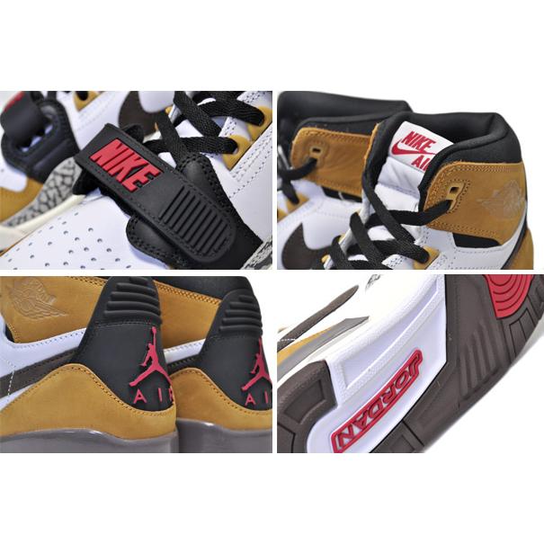 Jordan NIKE AIR JORDAN LEGACY 312 ROY white/baroque brown-wheat 