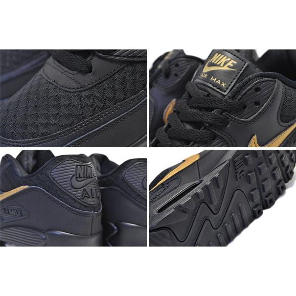 NIKE（ナイキ） NIKE AIR MAX 90 ESSENTIAL black/metallic gold
