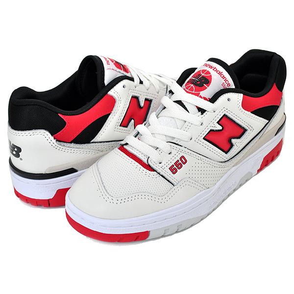 New Balance NEW BALANCE BB550VTB Sea Salt/True Red width D New Balance NEW BALANCE BB550VTB Sea Salt/True Red width D