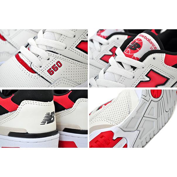 New Balance NEW BALANCE BB550VTB Sea Salt/True Red width D New Balance NEW BALANCE BB550VTB Sea Salt/True Red width D