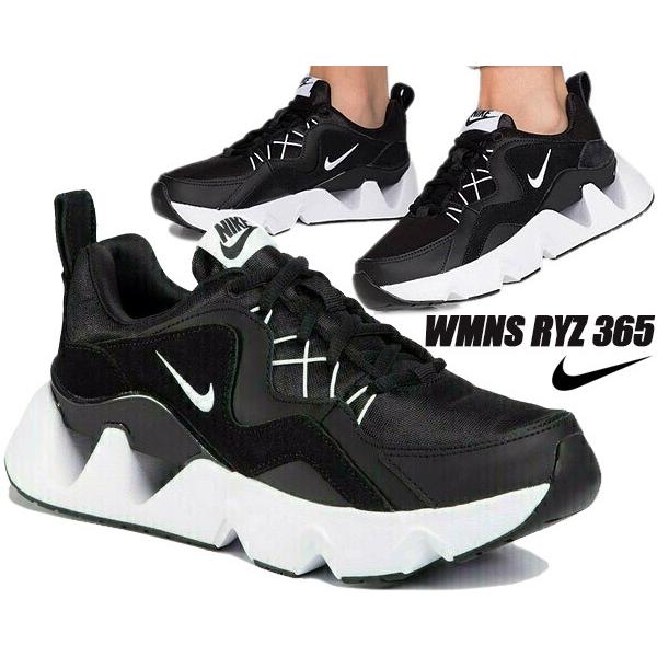 NIKE（ナイキ） NIKE WMNS RYZ 365 black/white bq4153-003 ウィメンズ