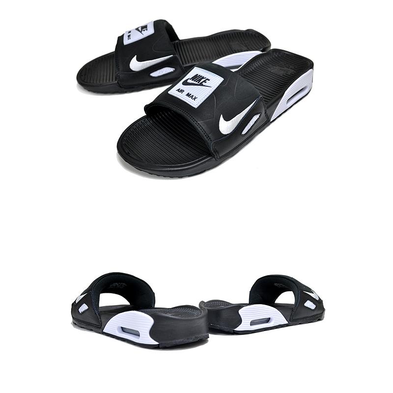 NIKE AIR MAX 90 SLIDE black/white bq4635-002 ナイキ エアマックス 90 スライド サンダル メンズ  AM90 SANDAL ブラック ホワイト スニーカー