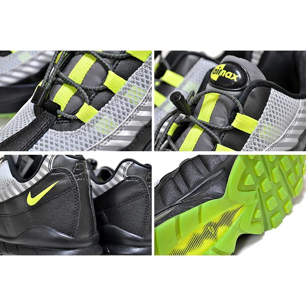 NIKE（ナイキ） NIKE AIR MAX 95 HZ(GS) black/volt-black-gunsmoke