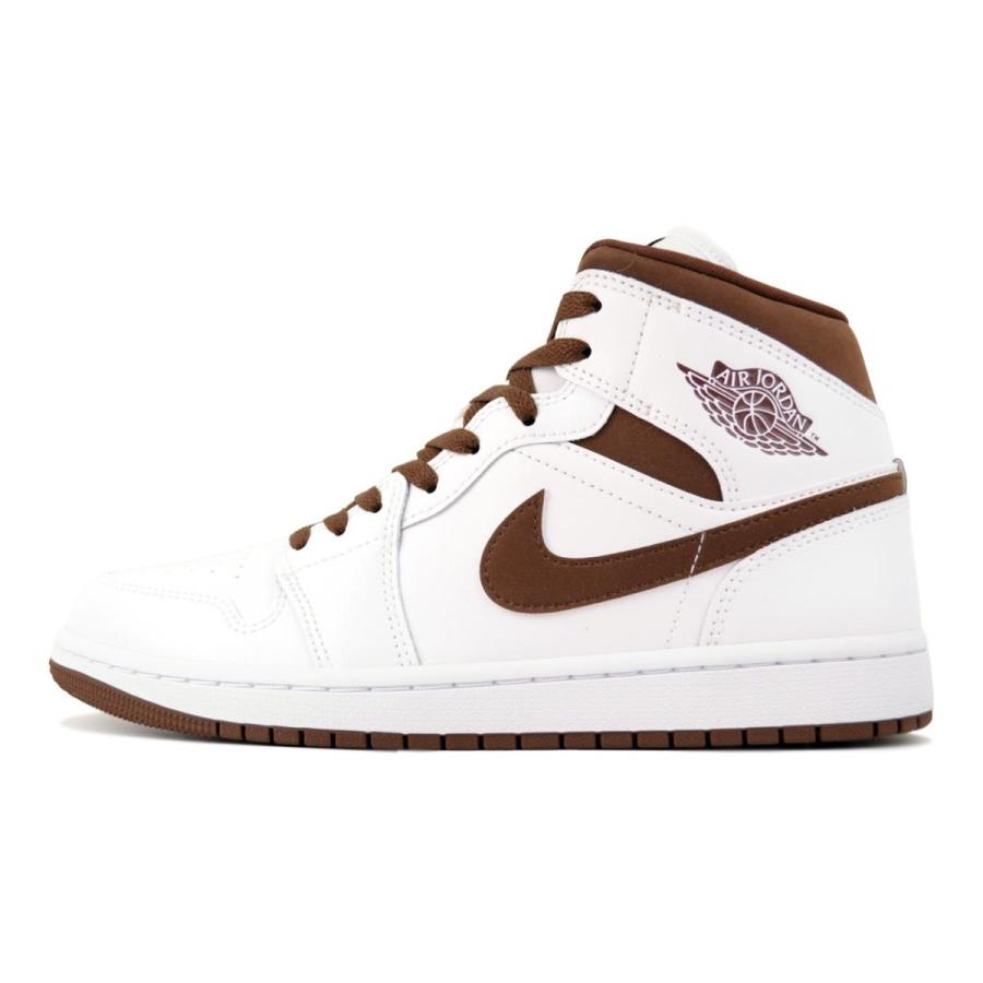 エア ジョーダン 1 NIKE WMNS AIR JORDAN MID wht/cacao wow-cacao wow