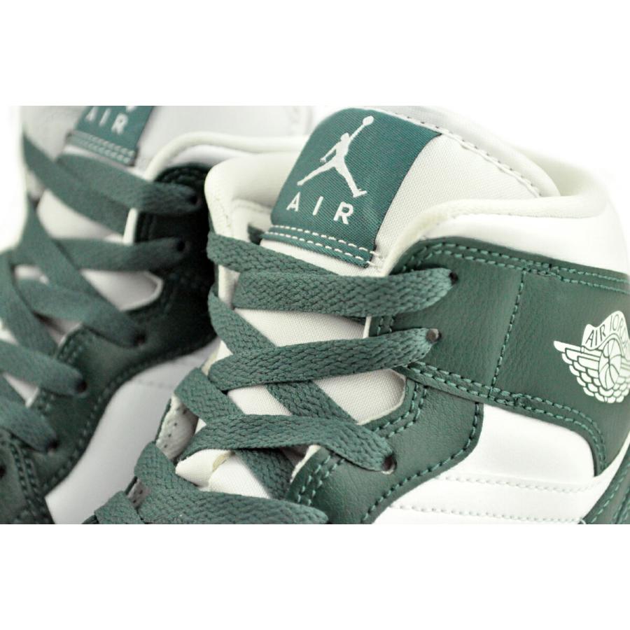 エア ジョーダン 1 NIKE WMNS AIR JORDAN MID wht/oxidized green-sail
