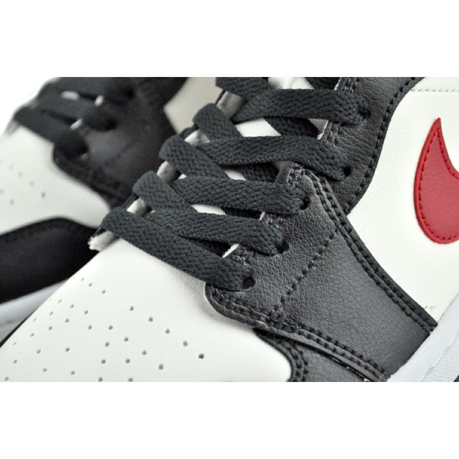 エア ジョーダン 1 NIKE WMNS AIR JORDAN MID sail/gym red-off noir