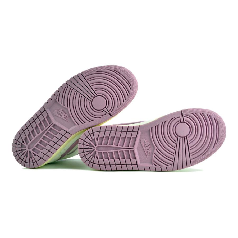 NIKE エアジョーダン1 BQ6472-162 25.0 エア ジョーダン 1 NIKE WMNS AIR JORDAN MID sail/orchid-muslin