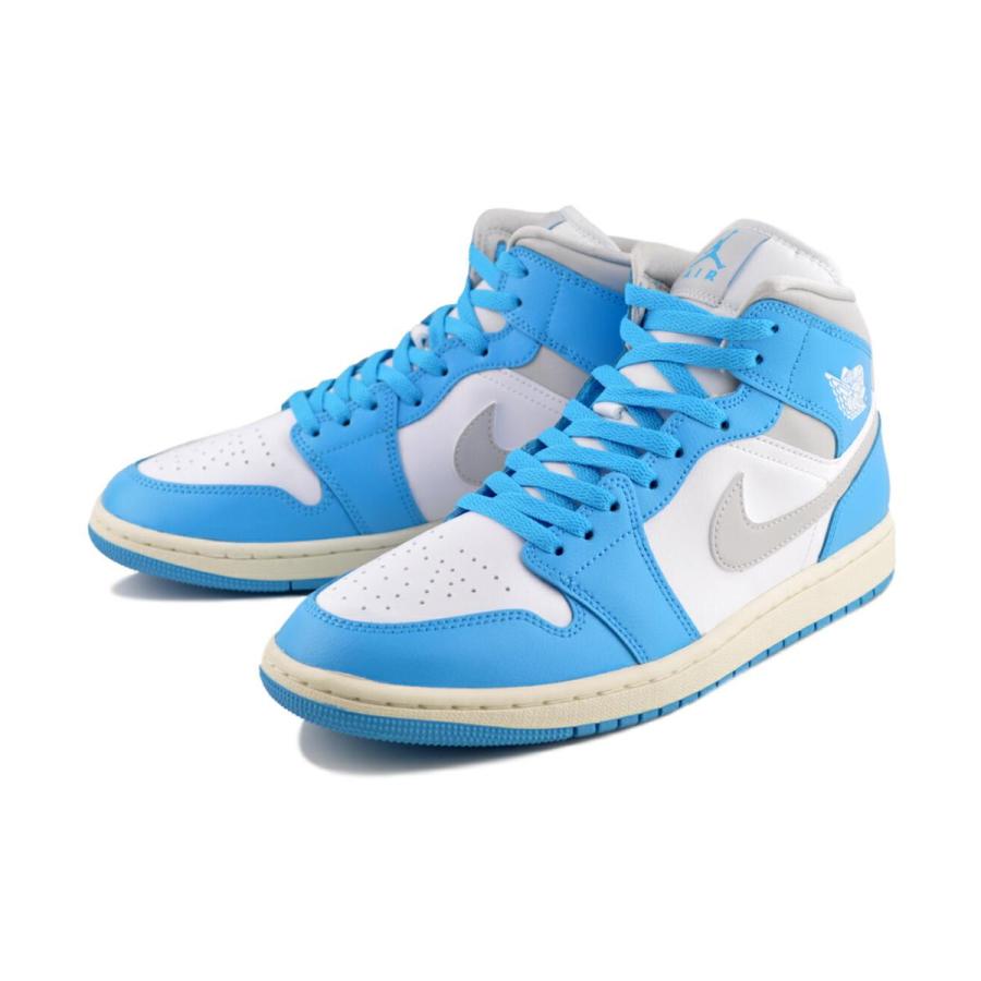エア ジョーダン 1 NIKE WMNS AIR JORDAN MID dk powder blue/neutral