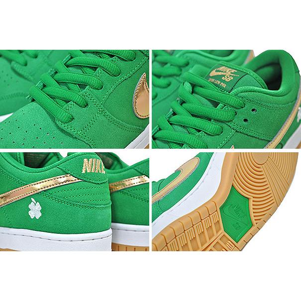 Nike SB NIKE DUNK LOW PRO ST.PATRICK luckey green/metallic gold