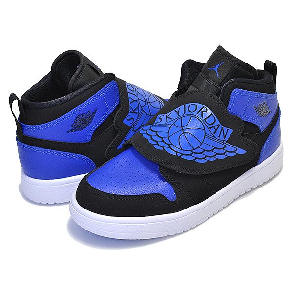 エア ジョーダン 1 NIKE SKY JORDAN (PS) black/hyper royal