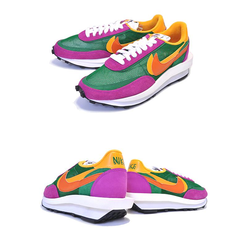 NIKE（ナイキ） NIKE LD WAFFLE/SACAI pine green/clay org-del sol
