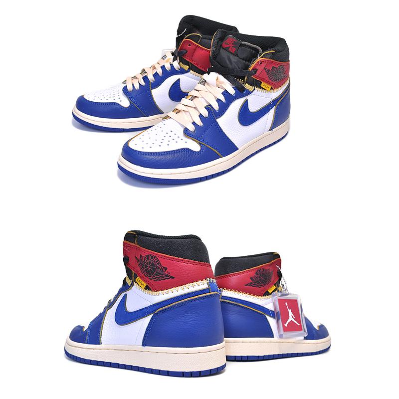 Jordan NIKE AIR JORDAN 1 RETRO HI NRG / UNION white/storm blue
