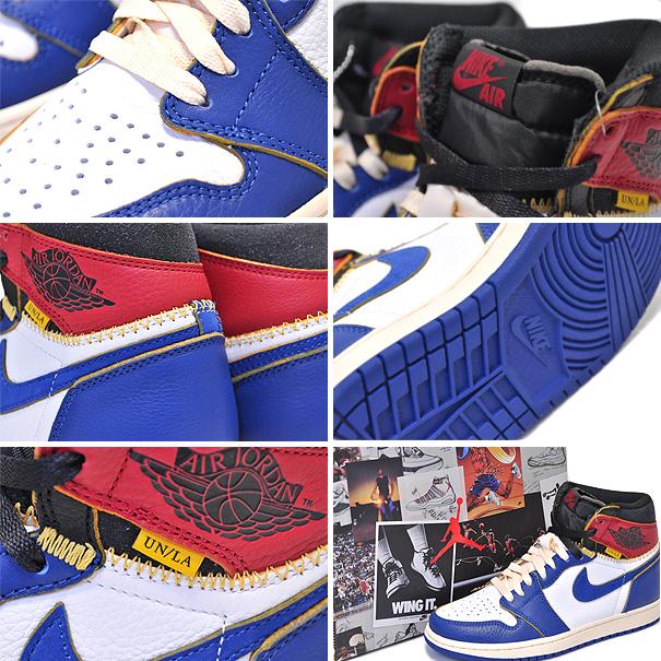 Jordan NIKE AIR JORDAN 1 RETRO HI NRG / UNION white/storm blue