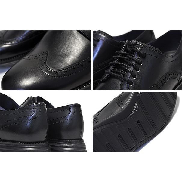 COLE HAAN ORIGINAL GRAND SHWNG black/black c27984 コールハーン オリジナル グランド ショートウィング ビジネスシューズ カジュアル メンズ 靴 革｜limited-edition｜04