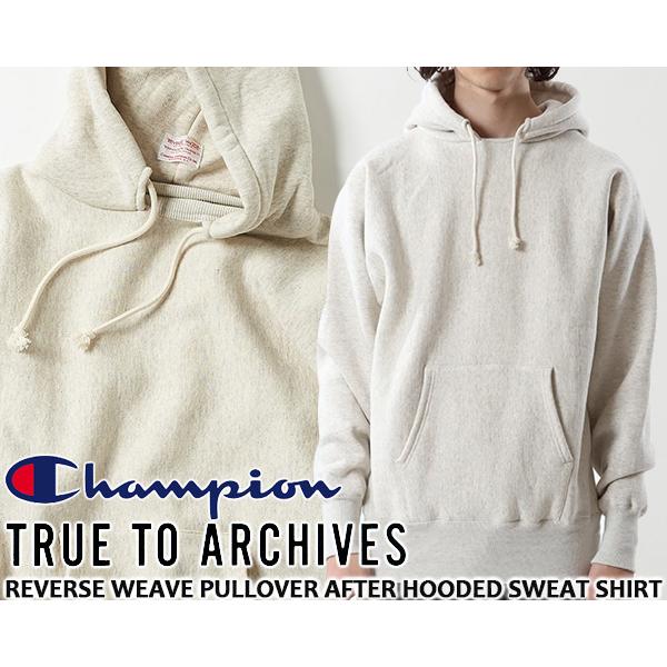 チャンピオンリバースウィーブ後付けスウェットパーカータタキタグLC3-Q131 Champion（チャンピオン） Champion TRUE TO ARCHIVES REVERSE WEAVE