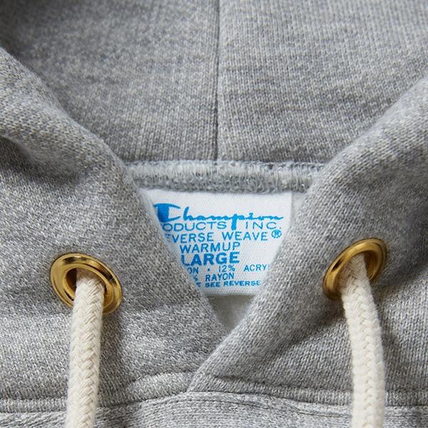 Champion TRUE TO ARCHIVE REVERSE WEAVE FOODED SWEAT c3-q132 チャンピオン トゥルートゥーアーカイブス リバースウィーブ フーデッドスウェット プルオーバー｜limited-edition｜03