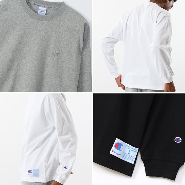 Champion LONG SLEEVE T-SHIRT ACTION STYLE c3-v414 3COLOR チャンピオン アクションスタイル ロングスリーブTシャツ アメリカ綿 ロンT リラックスフィット｜limited-edition｜06