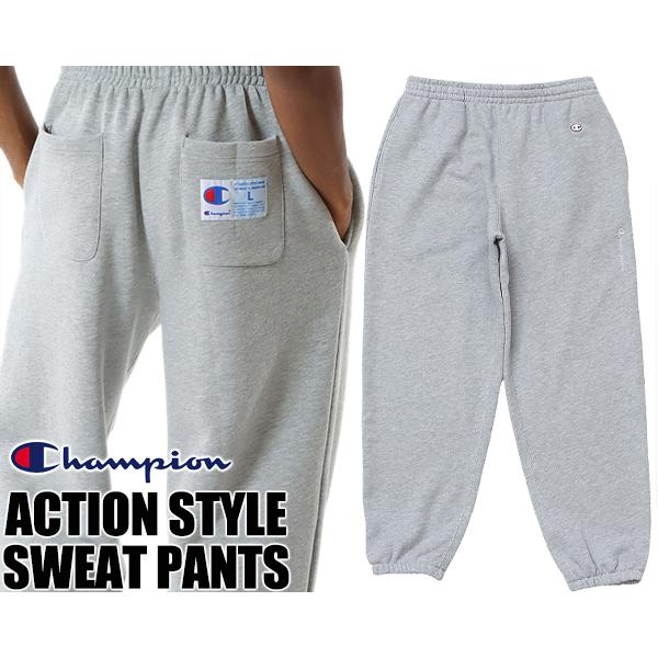 Champion ACTION STYLE SWEAT PANTS 23SS OXFORD GREY c3x213070 チャンピオン