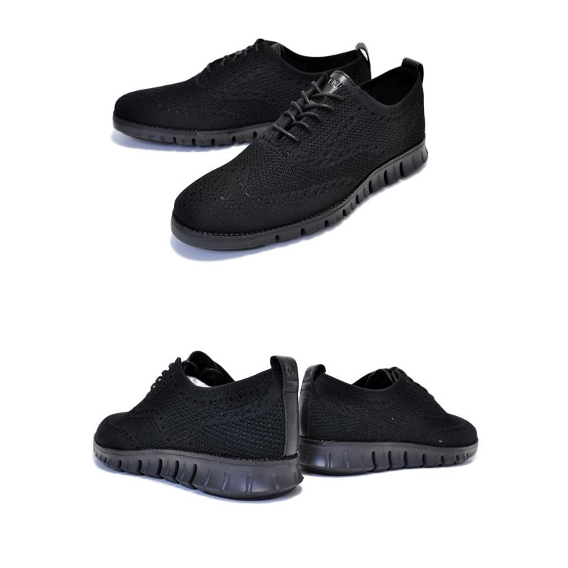 COLE HAAN ZEROGRAND STCHLTE OX BLACK KNIT/BLACK c30416 COLE HAAN ZEROGRAND STCHLTE OX BLACK KNIT/BLACK c30416