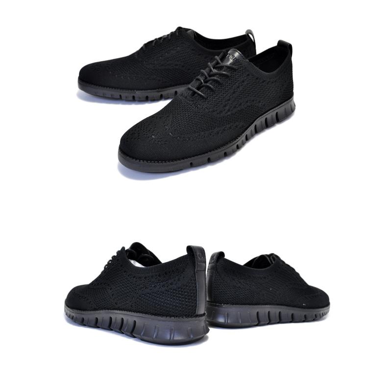 COLE HAAN ZEROGRAND STCHLTE OX BLACK KNIT/BLACK c30416 コールハーン ゼログランド スティッチライト オックスフォード ビジネス カジュアル メンズ 靴｜limited-edition｜03