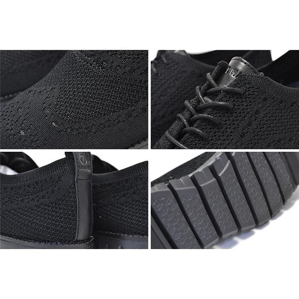 COLE HAAN ZEROGRAND STCHLTE OX BLACK KNIT/BLACK c30416 コールハーン ゼログランド スティッチライト オックスフォード ビジネス カジュアル メンズ 靴｜limited-edition｜04