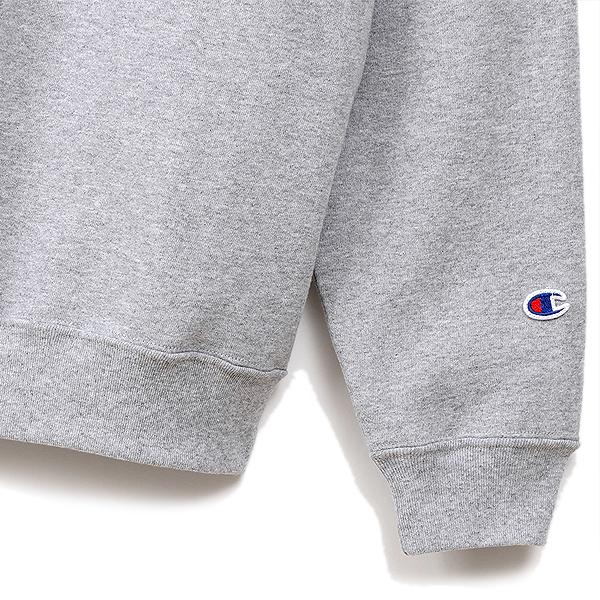 Champion CREW NECK SWEAT MADE IN USA 9oz. OXFORD GREY c5-p001-070 チャンピオン クルーネック スウェットシャツ オックスフォードグレー 9オンス トレーナー｜limited-edition｜04