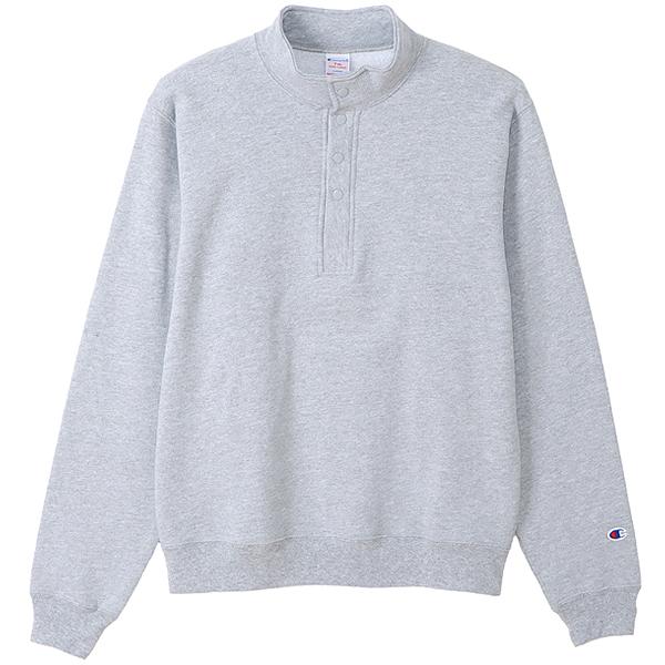 MADE IN USA（Champion） Champion HALF SNAP SWEAT SHIRT USA 9oz 
