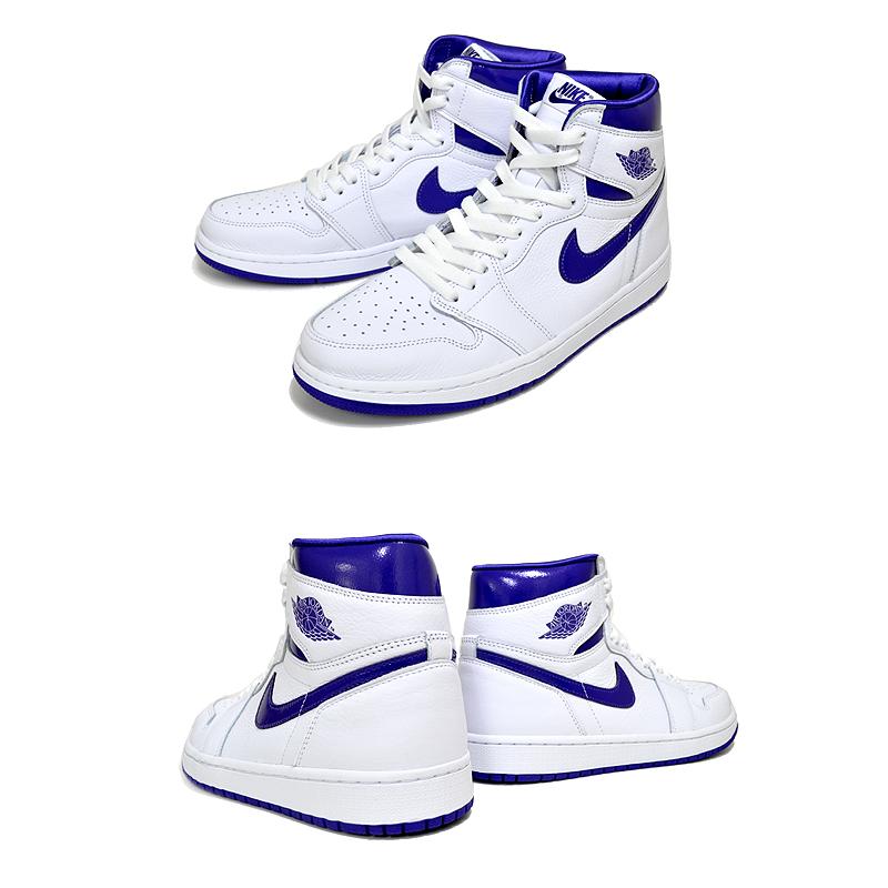 エア ジョーダン 1 NIKE WMNS AIR JORDAN HIGH OG COURT PURPLE white