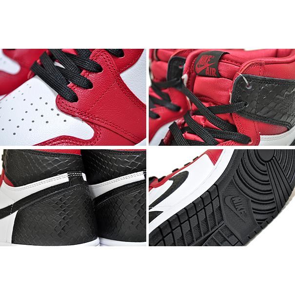 Jordan NIKE WMNS AIR JORDAN 1 HI OG SATIN SNAKE gym red Jordan NIKE WMNS AIR JORDAN 1 HI OG SATIN SNAKE gym red