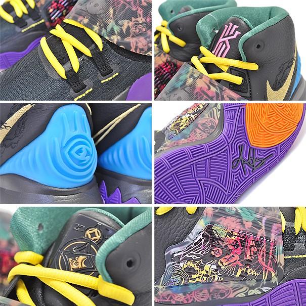 NIKE KYRIE 6 CHINESE NEW YEAR EP blk/metallic gold-laser