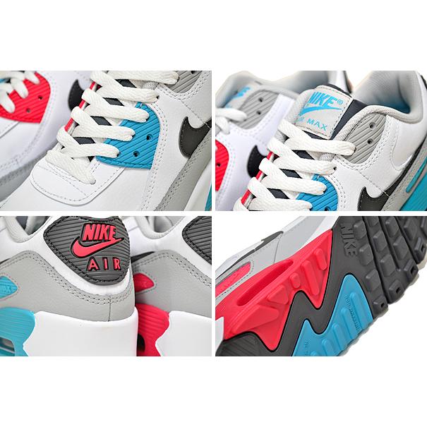 NIKE AIR MAX 90 LTR(GS) white/iron grey-chlorine blue cd6864 NIKE AIR MAX 90 LTR(GS) white/iron grey-chlorine blue cd6864