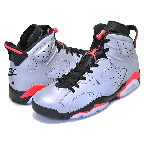 シューズ(男性用) NIKE AIR JORDAN 6 REFLECT Jordan NIKE AIR JORDAN 6 RETRO SP REFLECT reflect silver/infrared