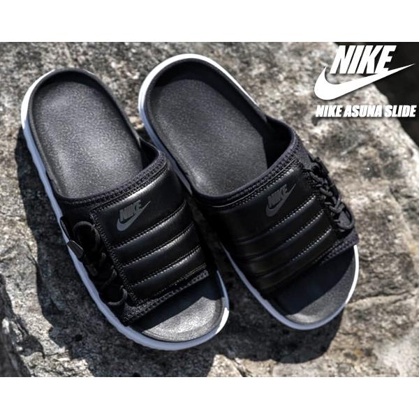 NIKE（ナイキ） NIKE ASUNA SLIDE black/anthracite-white ci8800-002