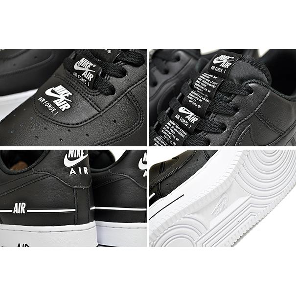 NIKE（ナイキ） NIKE AIR FORCE 1 07 LV8 3 black/blk-white cj1379