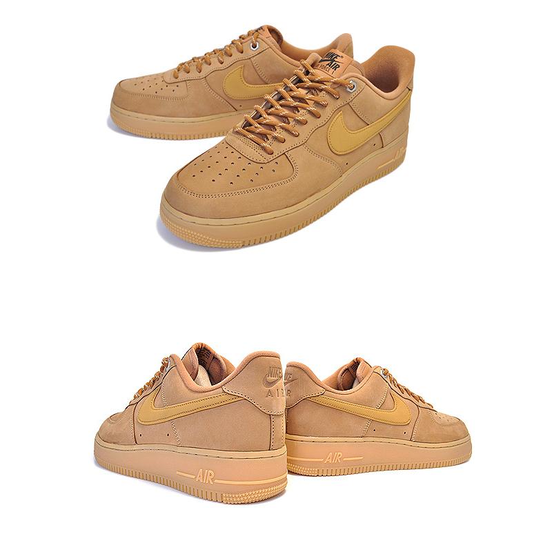 NIKE AIR FORCE 1 07 WB flax/wheat-gun light brown cj9179-200 ナイキ エアフォース 1 ロー 07 スニーカー AF1 LOWウィート ブラウン FLAX フラックス｜limited-edition｜03