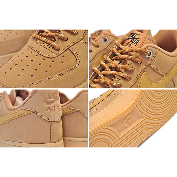 NIKE AIR FORCE 1 07 WB flax/wheat-gun light brown cj9179-200 ナイキ エアフォース 1 ロー 07 スニーカー AF1 LOWウィート ブラウン FLAX フラックス｜limited-edition｜04