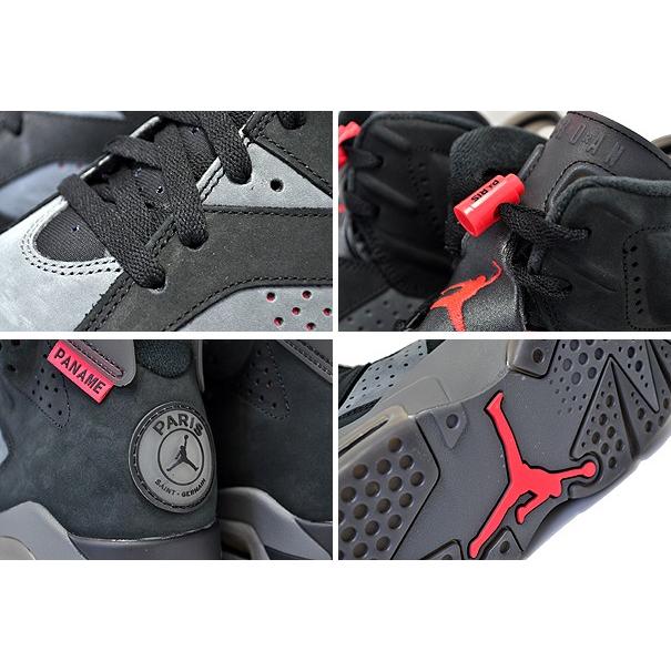 Jordan NIKE AIR JORDAN 6 RETRO PSG iron grey/black-infrared 23 