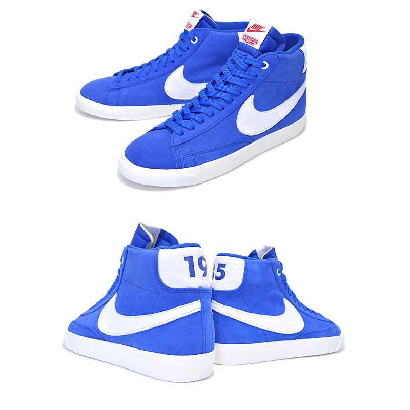 NIKE（ナイキ） NIKE BLAZER MID QS STRANGER THINGS game royal/white